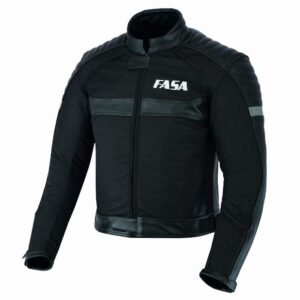 Motorbike Textile Jacket With Leather Combination
